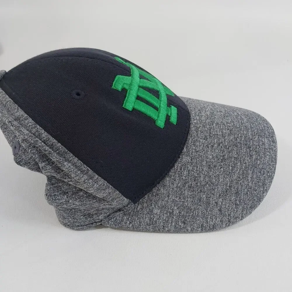 Notre Dame Irish Hat Top Of The World One Size‎ Fits All Memory Fit, Navy Blue